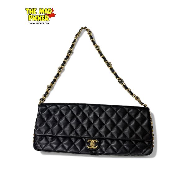 Reproduction Chanel Quilted Elongated Purse