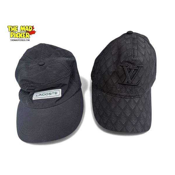 2x Reproduction Designer Hats: Lacoste & Louis Vuitton