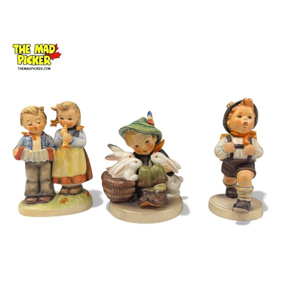 3x Vintage Hummel Figurines