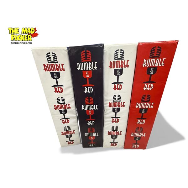 4x "Rumble At The Red Corner Pads