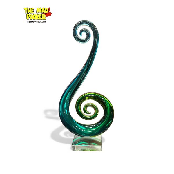 Murano Art Glass Cristalleria Stile D'Arte Swirl