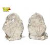 Image 2 : 2x Vintage Raw Mineral Bookends