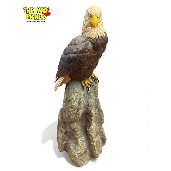 Porcelain Franklin Mint "The American Bald Eagle Ever Watchful By Paul Brunelle