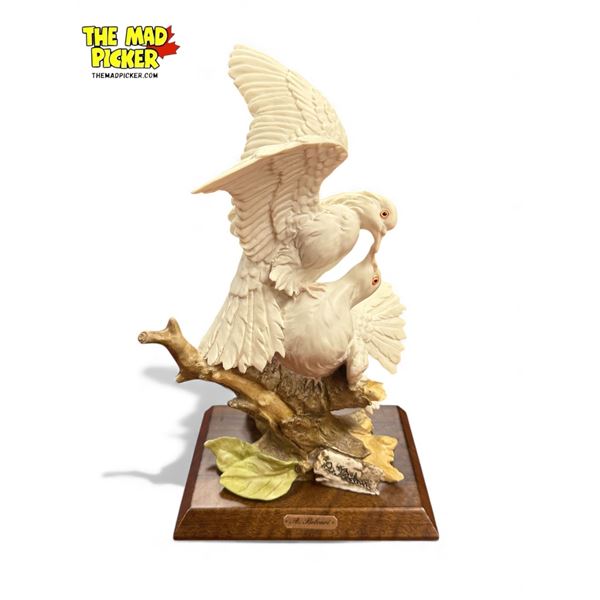 A. Belcari Italian Made Dove Figurine