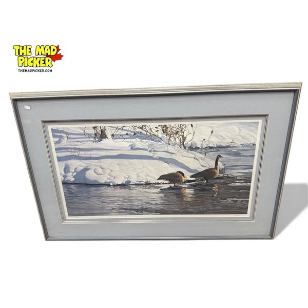1990 T. Isaac Signed L.E.P. "Winter Thaw-Canadian Geese" 660/1500