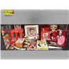 Image 2 : Assorted Betty Boop Collectibles: Watches, Plate, Stocking, DVDs, Highballs, Belt Buckles, & More