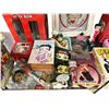 Image 4 : Assorted Betty Boop Collectibles: Watches, Plate, Stocking, DVDs, Highballs, Belt Buckles, & More