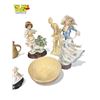 Image 3 : Assorted Collectibles: Resin Figurines, Bowls, Pottery Mug, & More