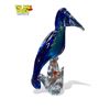 Image 1 : Murano Glass Blue Pelican Figurine