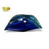 Image 2 : Murano Glass Blue & Green Centerpiece Bowl