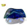 Image 4 : Murano Glass Blue & Green Centerpiece Bowl