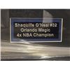 Image 4 : Shaquille O'Neal #32 Orlando Magic NBA Hand-Autographed Framed Jersey N0. "32" (Frame: 33 1/2" L x 4