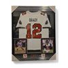 Image 1 : Tom Brady #12 Tampa Bay Buccaneers Superbowl Champion Autographed Framed Limited Jersey Retail $3500
