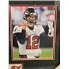 Image 4 : Tom Brady #12 Tampa Bay Buccaneers Superbowl Champion Autographed Framed Limited Jersey Retail $3500