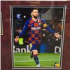 Image 4 : Lionel Messi FC Barcelona Hand-Autographed Framed Jersey - with COA (Frame: 36" L x 45" H x 1/2" D.)
