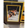 Image 3 : Bobby Orr #4 Boston Bruins "HOF 1979" Elite Edition of 44 Career Framed Jersey Hand-Autographed