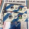 Image 2 : 1996-2001 Toronto Blue Jays Home Opener Programs and Tickets w Calendars