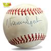 Image 1 : Warren Spahn Autographed Baseball From the Moments in Time Collection