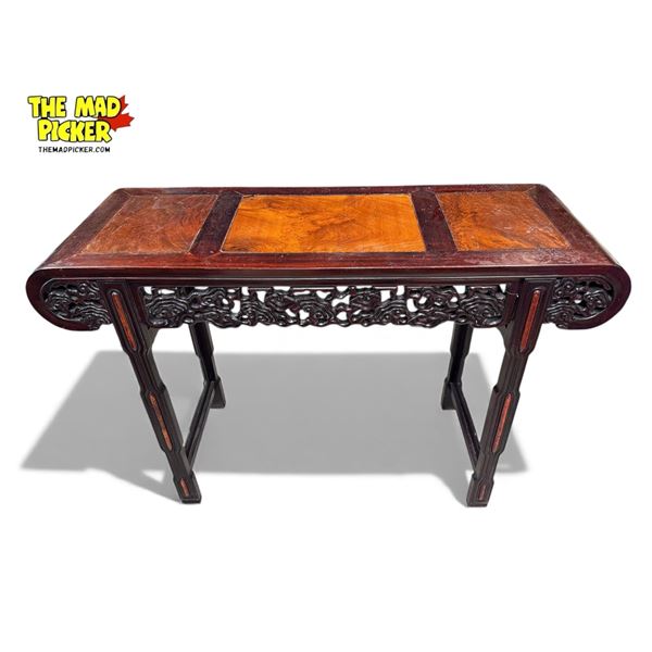 Vintage Chinese Rosewood Hall Table