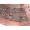 Image 12 : Beautiful Vintage Chinese Rosewood Dining Table With Great Details + Lazy Susan