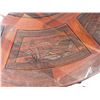Image 9 : Beautiful Vintage Chinese Rosewood Dining Table With Great Details + Lazy Susan