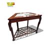 Image 5 : Vintage Chinese Rosewood Stone Inlay Top Hall Table