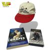 Image 1 : Don Cherry Autographed Hat & Cherry 11 VHS Tape w Grapes Book