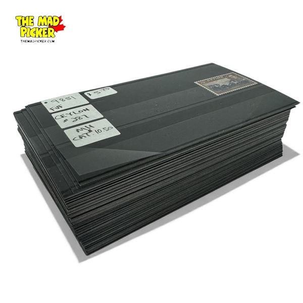 Stamp Collection:  Commonwealth 83+ Stamps Mint & Used Identified w Estimated Value