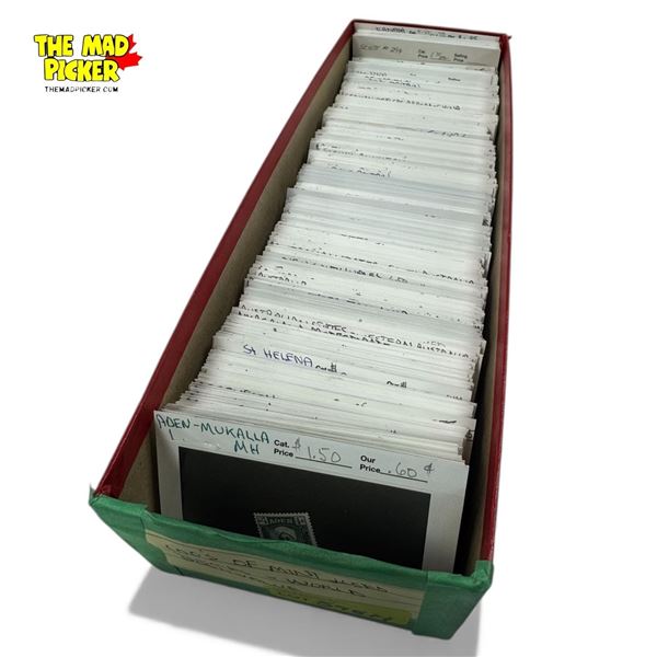 Stamp Collection: 100's of Worldwide Stamps Used in Mint Condition Stamps From Dealer