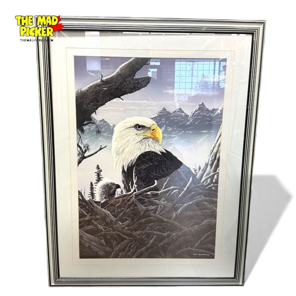 Tyler Thompson LEP "Take Flight" Signed 202/500 Framed Print 30.5" x 39"