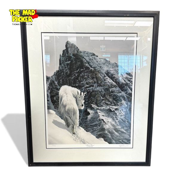 WIlf Schlit LEP "Hard Places" Signed 72/1000 Framed Print 32" x 39"
