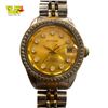 Image 1 : Vintage Sicura 17 Jewels Automatic Women's Watch w Two Tone Stainless Steel Bracelet Working
