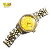 Image 2 : Vintage Sicura 17 Jewels Automatic Women's Watch w Two Tone Stainless Steel Bracelet Working