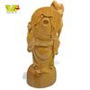 Image 2 : Chinese Wood Root Carved Statue of "The Laughing Monk" Hotei 8" Tall Feng Shui Taoist