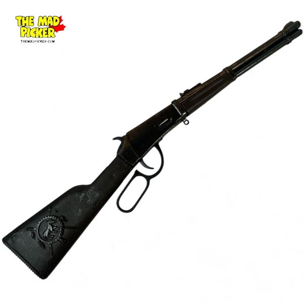 Mini Toy Cowboy Carbine Lever Action Rifle in Working Condition 11" Long Americana