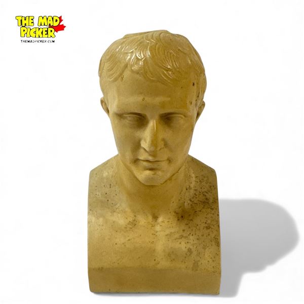 Small Resin Bust of Napoleon Moulage Musee du Louvre Reproduction 5.25" Tall
