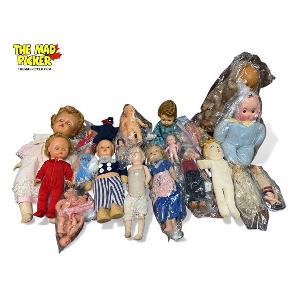Assorted Vintage Dolls