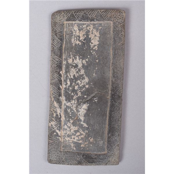 Prehistoric Hohokam Pallete, Ca 700-900 AD