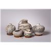 Image 1 : Five Assorted Anasazi Pots including a Pitcher, Seed Jar, and Canteen