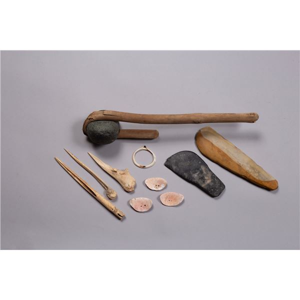 Collection of Anasazi Tools, Ca 700 - 1300 AD
