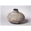 Image 1 : Important and Possibly Unique Mimbres Geometric Olla, Ca 1000 - 1130 AD