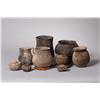 Image 2 : Collection of Nine Assorted Pots in Various States of Condition Including a Scarce Mesa Verde Corrug