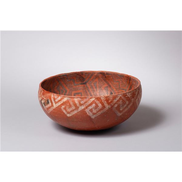 Large St Johns Geometric Bowl, Ca 1150 - 1300 AD