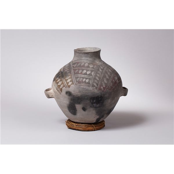 Large Mesa Verde Olla with Handles, Ca 575 - 1300 AD