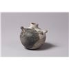 Image 4 : Two Black and White Anasazi Items: A Pot and A Canteen, Ca 1100 - 1300 AD