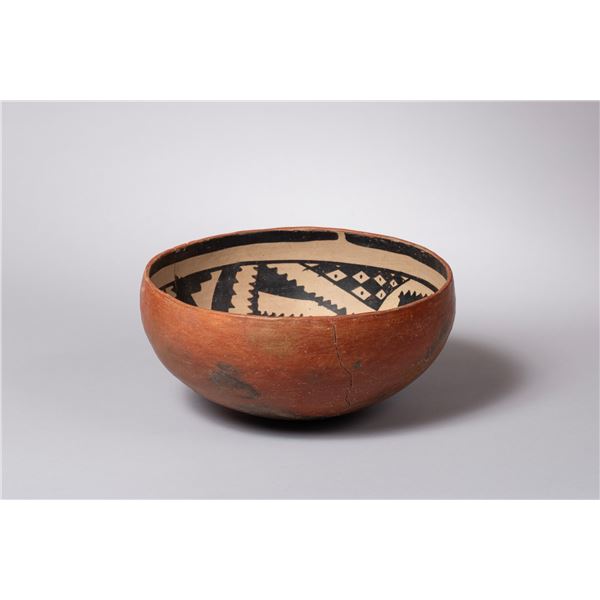 Gila Geometric Bowl, Ca  1300 - 1450 AD