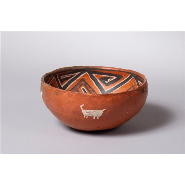 Unusual St Johns Bowl with Interesting Decorations, Ca 1150 - 1300 AD