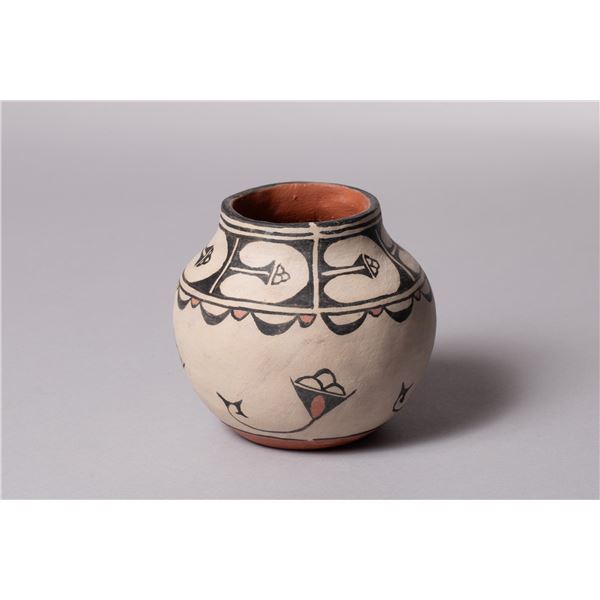 Two Pueblo Pots Including a Cochiti Vase by Seferina Ortiz (1931 - 2007) and a Zia Pot by Gloria Gac