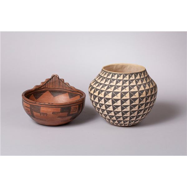 Two Southwest Pueblo Vessels