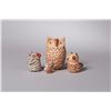 Image 1 : Four Acoma Owls of Various Dates